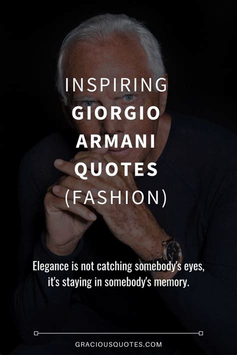 armani dresses the wife quote